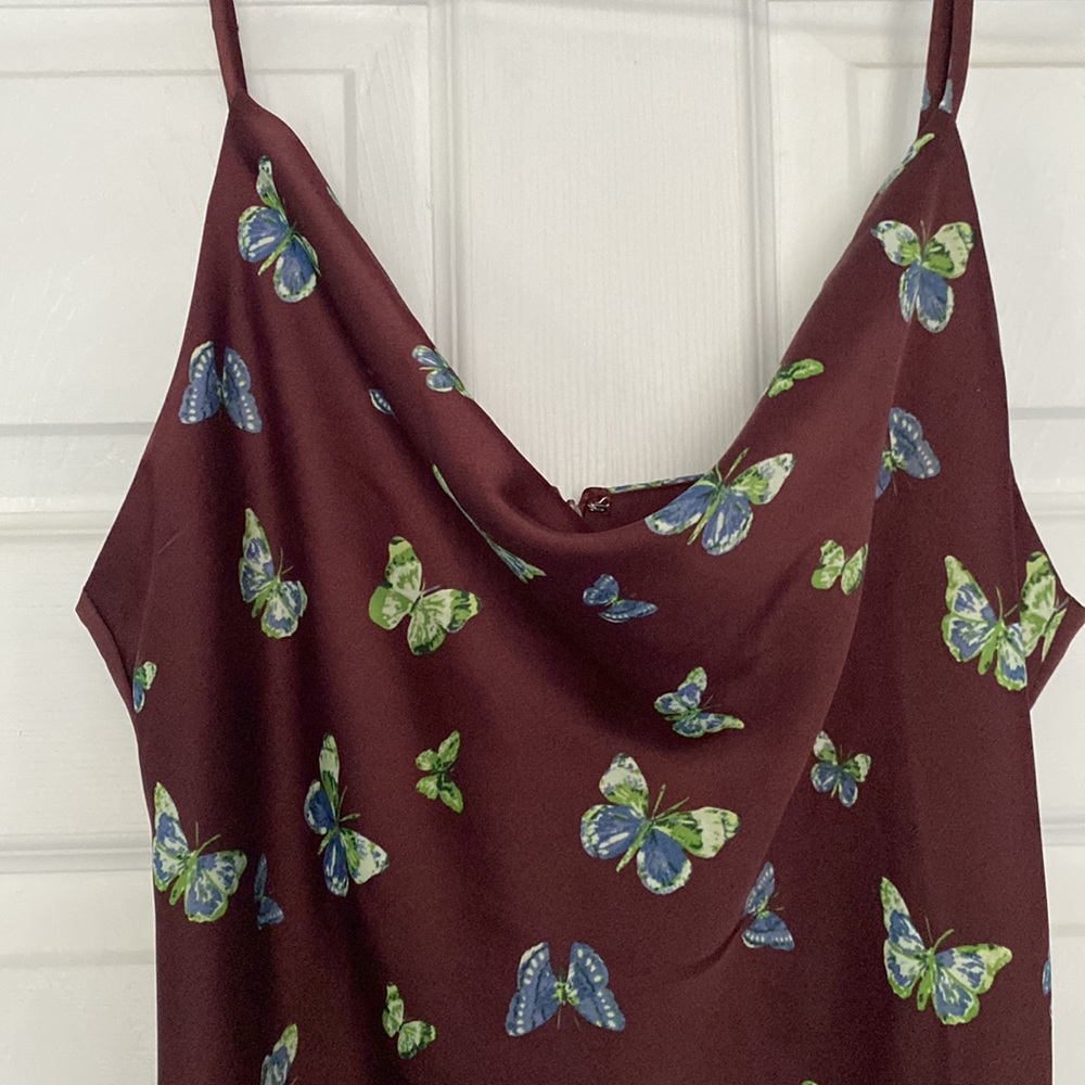 BUTTERFLY SLIP DRESS - Urban Outfitters slip dress